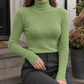 Fine Ribbed Roll Neck Jumper