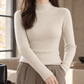 Cashmere-Feel Fine Rib Close-Fit Jumper
