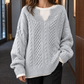 Loose Fit Cable Jumper