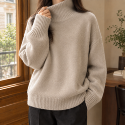 Oversized Roll Neck Jumper