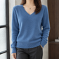Soft Knit Relaxed V-Neck Jumper