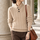 Textured Cable Knit Jumper