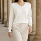 Fine Wool V-Neck Jumper