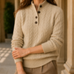 Cashmere-Feel Wool-Blend Jumper
