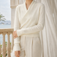 Cashmere-Feel Crossover Jumper
