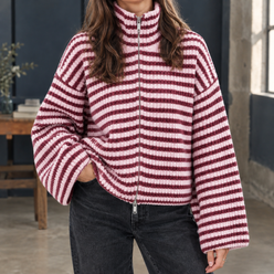 Wool-Blend Ribbed Jumper