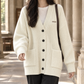 Oversized Ribbed Cardigan