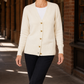 V-Neck Button-Front Cardigan