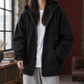 Soft Knit Finish Oversized Hoodie