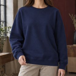 Relaxed Dropped Shoulder Sweatshirt