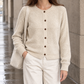 Textured Button Cardigan, Regular Fit