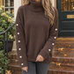 Relaxed Roll Neck Jumper in Soft Knit
