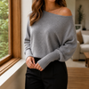 Asymmetric Soft Knit Jumper