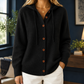 Hooded Cotton-Blend Cardigan