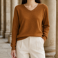 Fine Wool V-Neck Jumper