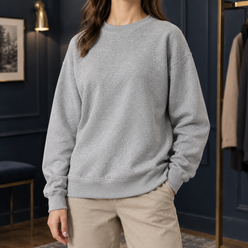 Relaxed Crew Neck Jumper