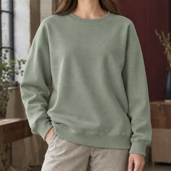 Relaxed Dropped Shoulder Sweatshirt