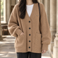 Oversized Ribbed Cardigan