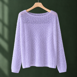 Openwork Knit Jumper