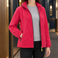 Fleece Jacket with Stand Collar, Full Zip and Zip Pockets