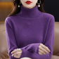 Cashmere-Feel Effortless Roll Neck Jumper