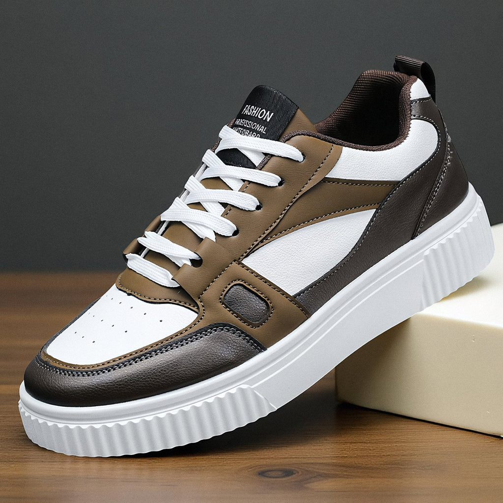 Marston Road Men's Leather Low-Top Sneakers