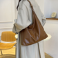 Hobo Bag Faux Leather with Adjustable Strap and Magnetic Closure