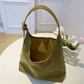 Hobo Bag Faux Leather with Adjustable Strap and Magnetic Closure
