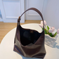 Hobo Bag Faux Leather with Adjustable Strap and Magnetic Closure