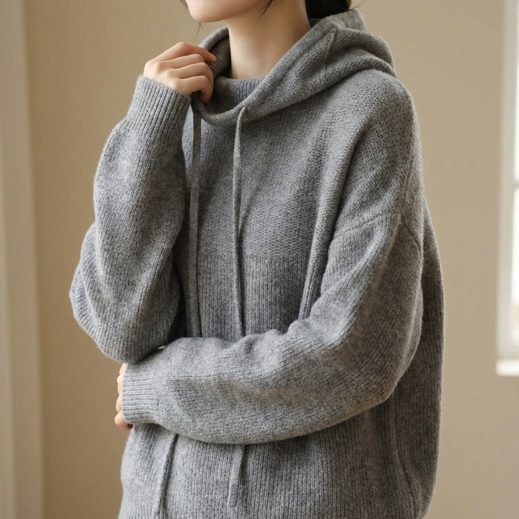Ultra-Soft Merino Wool Hoodie
