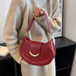 Crossbody Bag Faux Leather with Top Handle and Removable Strap