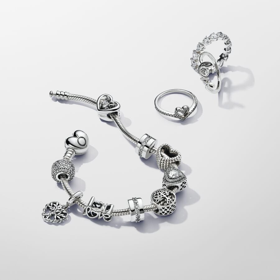 Pandora Moments Snake Chain Bracelet - Silver