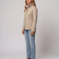 Quilted Jacket with Shirt Collar