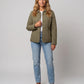 Quilted Jacket with Shirt Collar