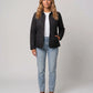 Quilted Jacket with Shirt Collar