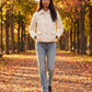 Quilted Jacket with Shirt Collar and Gold Poppers