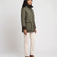 Quilted Jacket with Corduroy Collar