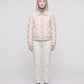 Short Quilted Jacket with Knit Collar