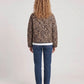 Leopard Print Quilted Jacket