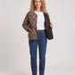 Leopard Print Quilted Jacket