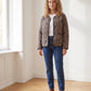 Leopard Print Quilted Jacket