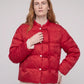Quilted Jacquard Jacket with Frog Fastenings