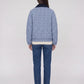 Reversible Quilted Jacket in Gingham