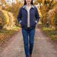 Reversible Quilted Jacket in Gingham