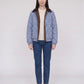Reversible Quilted Jacket in Gingham
