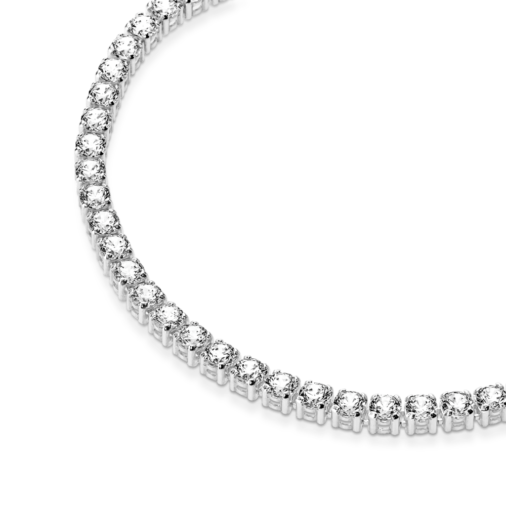 Pandora Timeless Sparkling Tennis Bracelet - Silver
