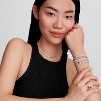 Pandora Timeless Sparkling Tennis Bracelet - Silver