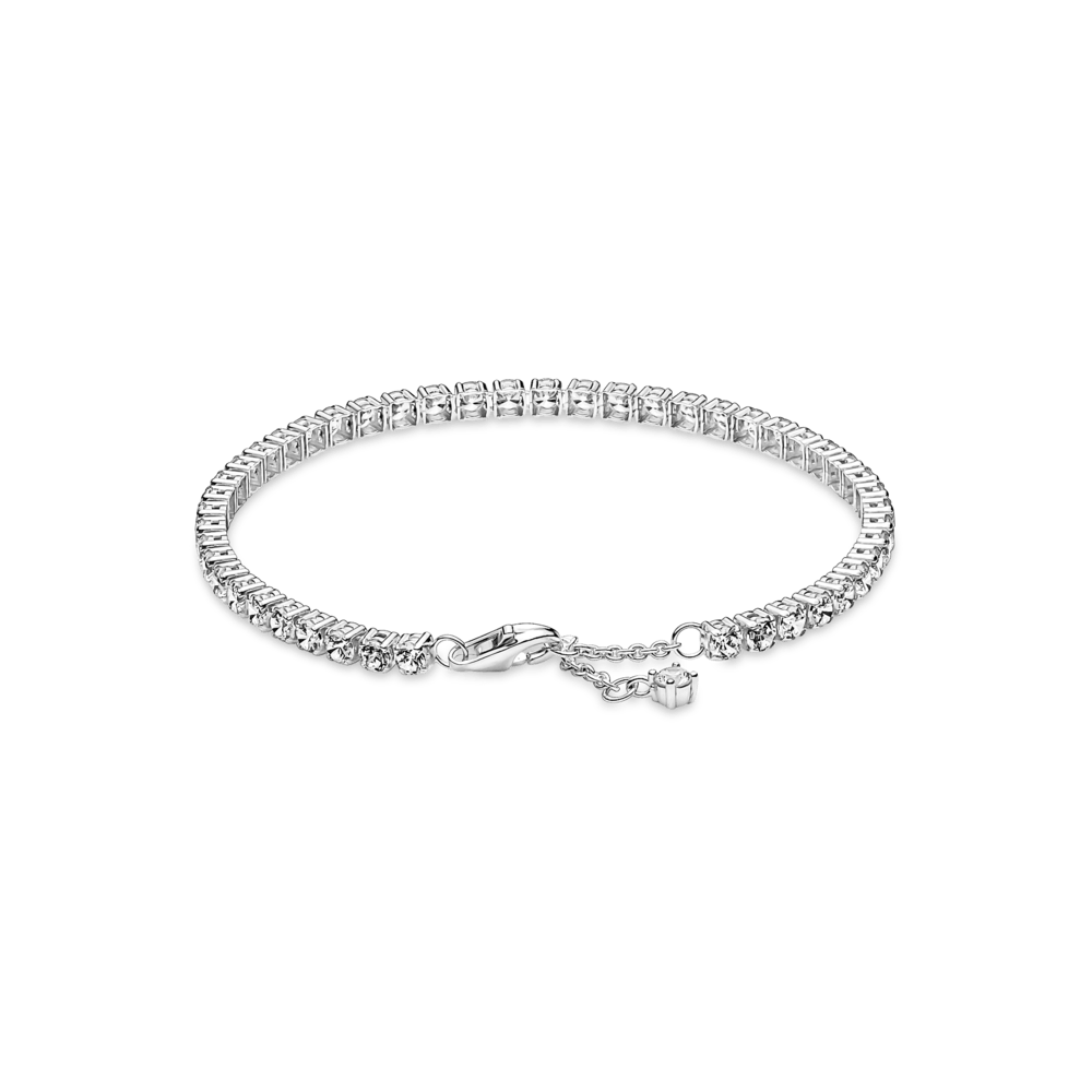 Pandora Timeless Sparkling Tennis Bracelet - Silver